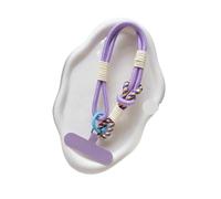 Cordino da polso for telefono, accessorio universale for custodia for telefono, ciondolo portatile antiscivolo e anticaduta(Purple Orange Blue)