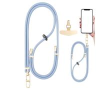 Cordino del Telefono Cellulare del Telefono Regolabile A Tracolla Cordino Universale per Uomini E Donne, Catena del Polso Incrociata, Cordino Anti-Perso per La Cassa del Telefono