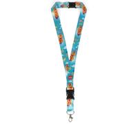 LEGO Cordino Accessori da Viaggio-Borsellino da Portare al Collo, Ragazzo Hotdog, Taglia Unica Unisex-Adulto