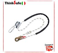 Cordino di posizionamento con dispositivo anticaduta scorrevole regolabile