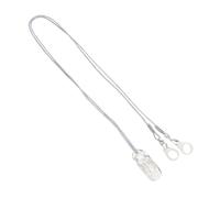 Cordino di Sicurezza Antismarrimento per Apparecchi Acustici Clip | Set 1 Pezzo, Silicone e Nylon Abs, Uso Portatile per Viaggio e Organizzazione Quotidiana