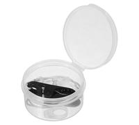 Cordino di Sicurezza e Laccio Regolabile con Clip per Apparecchi Acustici | Silicone e Abs, Anello Protettivo e Fissaggio Sicuro, per Scuole e Parco Giochi, Portatile