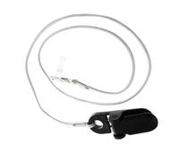 Cordino di Sicurezza per Apparecchi Acustici, Monouso Bianco | Nailon e Silicone, Design Monouso per Orecchio, Facile da Usare Clip Libera sui Vestiti