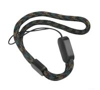 Cordino di sicurezza per fotocamera da casco e luci da bicicletta, compatibile con Garmin For Edge, cinturino in nylon anti-smarrimento per ciclismo, fissaggio sicuro al manubrio, lunghezza 20,5 cm