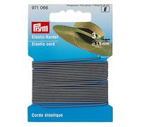 Prym Elastic Cord, Grey, Grigio, 3 m
