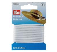 Prym Cordone Elastico, Misto Poliestere, Bianco, '9.3 x 5.7 x 0.5 cm