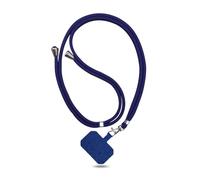 Cordino for telefono cellulare universale con laccetto da collo in nylon regolabile for appendere la corda(Blue)