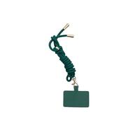 Cordino for telefono cellulare universale con laccetto da collo in nylon regolabile for appendere la corda(Dark Green)