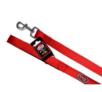 Cordino in nylon con impugnatura foderata in neoprene NEOPRENE COMFORT XL - 2,5 cm (120 cm), rosso, L-NEO-RED-XL