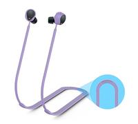 Cordino per auricolari compatibile con Sony WF-1000XM5, Corda per il collo degli auricolari in silicone Anti-perso Cuffie Strap Earbud Neckband Corda (solo cordino) (Viola)
