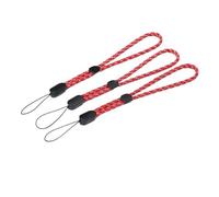 Cordino per cellulare, 10 pezzi di cordino da polso, portachiavi con cinturini in nylon regolabili for custodia del cellulare, fotocamera, USB, badge(Color2)