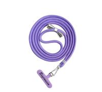 Cordino per Cellulare Universale,Regolabile Cordino da Collo Nylon Catena Collana Tracolla con Toppa di Fissaggio Compatibile con Smartphone dei Casi,Viola