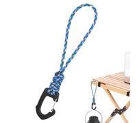 Cordino per chiavi, portachiavi da polso,Clip per cordino multifunzionale anti-perdita | Gancio a clip con fibbia triangolare, organizer per chiavi, cordino a sette nuclei per escursionismo, arrampica