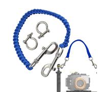Cordino per il trasporto 'alloggiamento a fotocamera, Cordino per la fotocamera subacquea - Robusto cordino per immersioni e snorkeling - Cinghie per fotocamera e videocamera con impugnatura morbida p