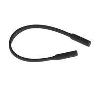 Cordino per occhiali da vista in silicone morbido per bambini, colore nero