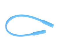 Cordino per occhiali in silicone morbido per bambini, colore blu