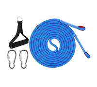 Cordino per slitta con moschettone - Corda ad alta resistenza per slittino e sport sulla neve | Moschettone a sgancio rapido, perfetto per stringhe, slip, snowboard e avventure invernali, facile da