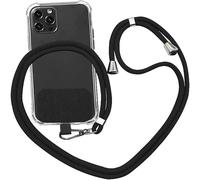 Cordino per smartphone dal design alla moda, custodia a tracolla per un comfort che dura tutto il giorno, facile installazione e ricarica,