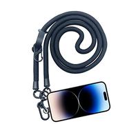 Cordino per telefono | Cordino per cellulare spesso 10 mm con distanziatore per collo - spesso cinghia antifurto intorno al collo, supporto per cellulare per attività all'aperto, viaggi
