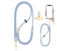Cordino per Telefono da Indossare Intorno al Collo - Supporto per Cinghia antifurto Regolabile con di Clip Sicuro, Dispositivo Accessorio per Il Trasporto delle Cellule | Mani libere Sicurezza