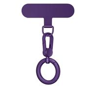 Cordino per telefono girevole a 360 gradi Gancio a moschettone staccabile Clip in acciaio inossidabile adatto per dispositivi mobili Uso quotidiano Portachiavi staccabile facile per accessori per