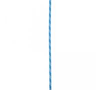 Cordino PES Poliestere 6mm Blu 50m Basso Allungamento Resistente Abrasione EN 564 Sicurezza Sport