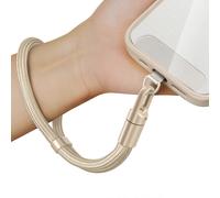 Cordino regolabile per cellulare con cinturino da polso morbido, compatibile con la maggior parte degli smartphone.