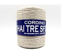 CORDINO THAI TRE SFERE 500GR/500MT PER BORSE E LAVORI ALL'UNCINETTO (COCON 018)