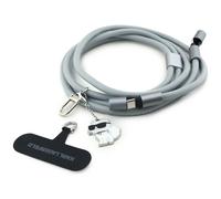 Cordino universale con ciondolo Choupette di Karl Lagerfeld CBDY USB-C/USB-C, co