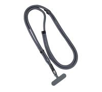 Cordino universale regolabile for telefono, anti-smarrimento, cordino staccabile colorato for il collo, cordino di sicurezza for telefono, portachiavi a catena(Gray)