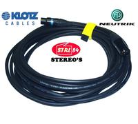 Cordino XLR 10 M HQ Cavo Audio Micro KLOTZ MY206UP Neutrik NC3FXX-B NC3MXX-B