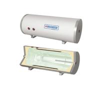 Cordivari Bollitore in Acciaio Interka WB 150 L con 1 Scambiatore ad Intercapedine Orizzontale/Verticale Rigida in Polywarm