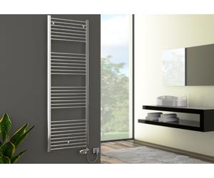 Cordivari scaldasalviette elettrico Lisa 22 cromato con termostato ambiente digitale Varie Misure