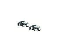 Cordivari Set Appendini 2 pezzi Lisa 22/25 Cromati Porta Asciugamani Per Radiatori Termoarredo