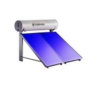 Cordivari Sistema Solare a Circolazione Naturale Panarea 300 L 4,00 mq con Struttura Tetto Piano + Liquido Solare