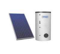 Cordivari Sistema Solare B2 a Circolazione Forzata 200 L 2,50 mq con Stuttura per Tetto Piano + Liquido solare