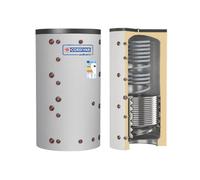 Cordivari Termoaccumulatore Eco Combi 2 VC 2000 L con 1 Scambiatore Corrugato e 1 Fisso Coibentazione Morbida Smontabile