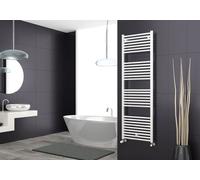 Cordivari Termoarredo Scaldasalviette Bagno 50x116h cm Interasse 45 cm colore bianco - 3551586100217 Lisa 25