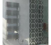 CORDIVARI TERMOARREDO SCALDASALVIETTE SANDY TOP ELETTRICO CROMATO H 735x500 CON TELECOMANDO INCLUSO