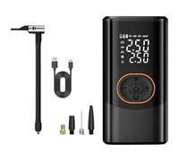 Cordless Air Pump, Portable Smart Tire Inflator, High Pressure Rechargeable Mini Compressor, Fast Inflate Power with LED Light, Compact Inflation Tool for Car Bike Motorcycle Balls, 3.07 Inch