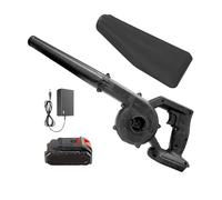 Cordless Blowers, Air Blower, Electric Yard Tool, Handheld Garden Blower, Lightweight Yard Blower, 2 Speed Air Blowers, Patio Cleaning Blowers for Lawn Care, Patio, Yard (1360g, ABS, 12000Ah)