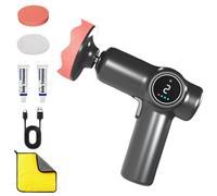 Cordless Car Buffer Polisher, Rechargeable Car Waxing and Polishing Machine, for Cars Detailing/Scratch Removing (Set B)