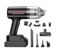 Cordless Car Vacuum - Handheld Vacuum Cordless, Air Duster Machine, Air Duster Cleaner Blower, Portable Car Vacuums For Truck Interior Home Couch Carpet Upholstery Desk Keyboard