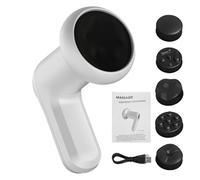 Cordless Cellulite Massager, 6 Speed Body Sculpting Device, Portatile Elettrico Tightening Tool Legs Arms, Deep Tessuto Massage Equipment for Women, Men Adults