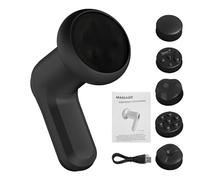 Cordless Cellulite Massager, 6-Speed Tightening Device Leg, 5,91 x 5,51 pollici Cordless Fat Burning Massager, portatile elettrico Body Sculpting Equipment per donne, adulti,