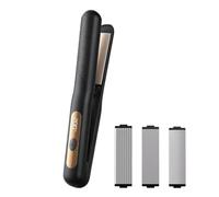 Cordless Curling Iron - Rechargeable Hair Curler | Fast Heating | 3 Temperature Settings, Portable Hair Straightening Iron for Women Girls Ladies Wives Mothers Travelers Brides Home Salon