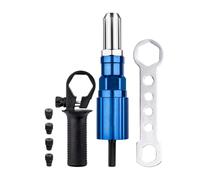 Cordless Electric Drill Riveter Insert Nut Tool - Heavy-Duty Pop Rivet Drill Attachment Adapter With Hardened For Aluminum Sheet Metal Repair, HVAC, DIY & Light Automotive