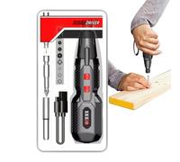 Cordless Electric Screwdriver 3-Speed Ricaricabile Ergonomic Driver | Electrician Tools for Computer PC Glasses Eyeglass Home Tech Electronics