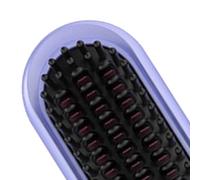 Cordless Hair Straightener Brush | 8.07In 35W Portable ABS Fast Heating 9-Level Rechargeable Hair Straightening Comb | Home Salon Vacation Holiday Road Trip Commuting Dating