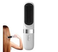 Cordless Hair Straightener Brush, Adjustable Temperature Anti-Scald Hot Comb With Negative Ions Technology, Long Battery Life Cordless Straightening Brush For Effortless Styling For Women